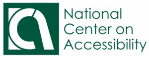 National Center on Accessibility logo