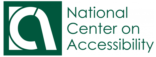 National Center on Accessibility logo