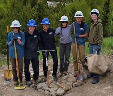 Rocky Mountain Youth Corps all-female crew completes trail maintenance on the peninsula recreation area